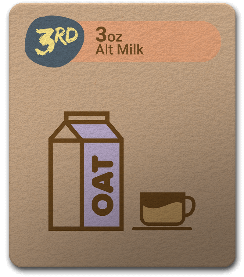 Step 3 3oz milk or alt milk revive mushroom drink
